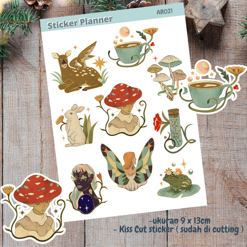 

[DOKI] Stiker Dekorasi Lucu / Sticker Journal / Stiker Aesthetic Memo Sticky Notes Journal Scrapbook Planner - AR021