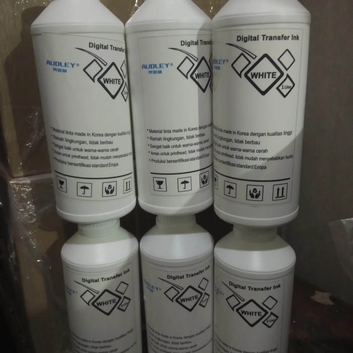 Lem Tinta Dtf Audley Putih 1 Liter