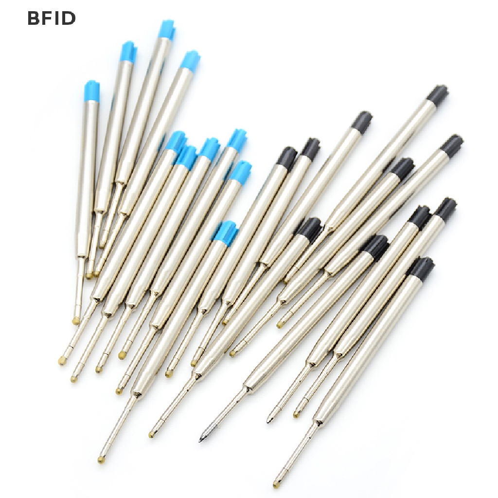 [BFID] 10pcs Isi Ulang Bolpoin blue ink parker style standard 1.0mm nib medium [ID]