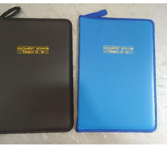 

BISA ✨COD✨ Document Keeper Yushinca DK-60 FOLIO (60 Pocket) - Map Dokumen gas !!