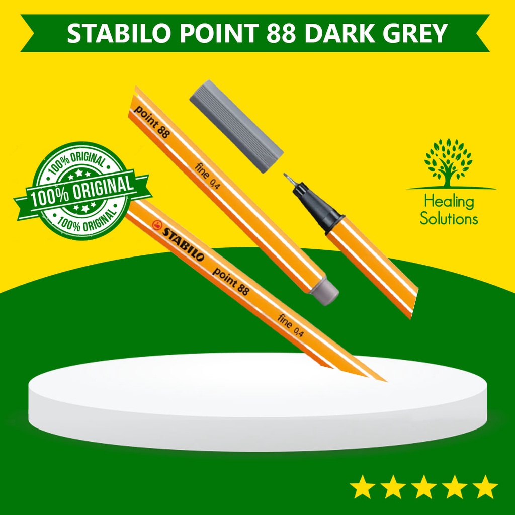 

STABILO Point 88 Dark Grey
