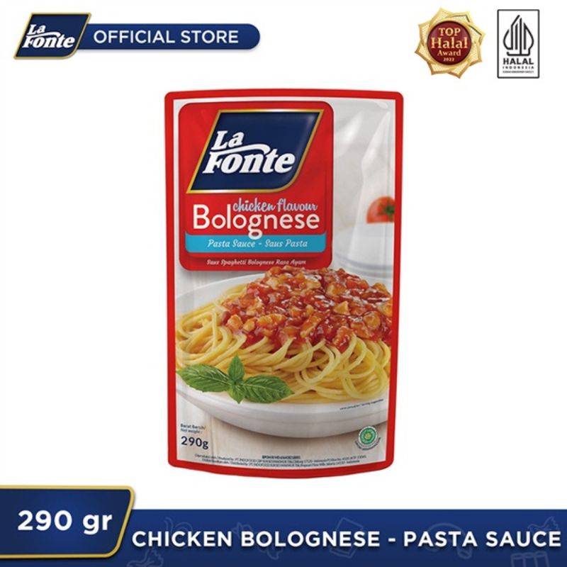 

LA FONTE PASTA SAUCE CHICKEN BOLOGNESE 135 ML