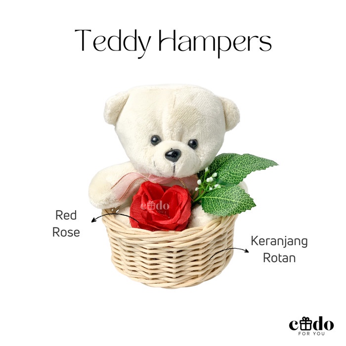 

✨READY✨ -Teddy Hampers - Boneka Teddy Bear Hadiah Valentine Wisuda Ulang Tahun - Brown, Pink- 1.1.23