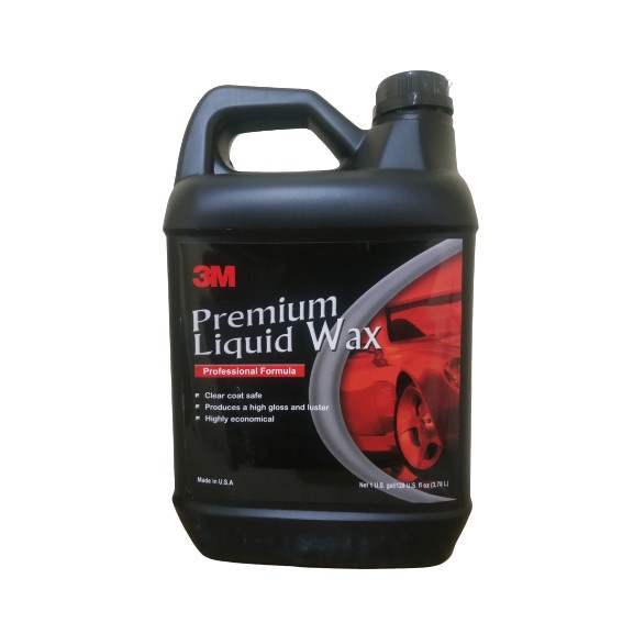 Wash Wax Premium Liquid Wax Galon 3M 6006