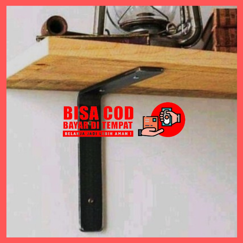 Jual Braket Siku Penyangga Papan Bracket Siku Ambalan Rak Tempel Dinding Breket Hambalan