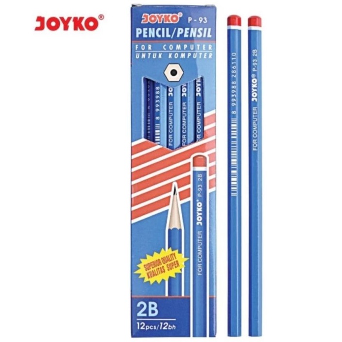 

Pensil 2B Joyko P- 93 (12 pcs )