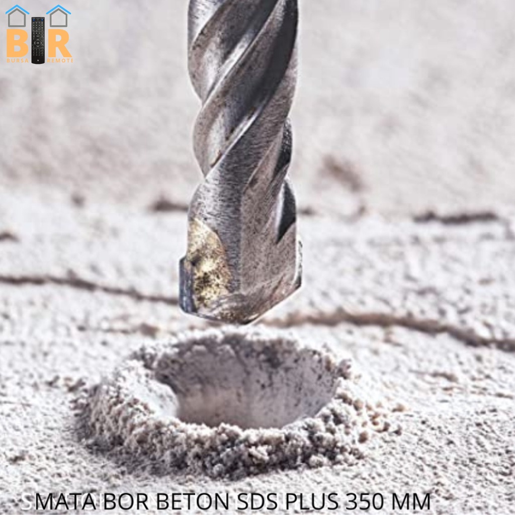 Mata Bor Bobok Tembok Besi Beton Sds Plus 8MM -32MMX350MM