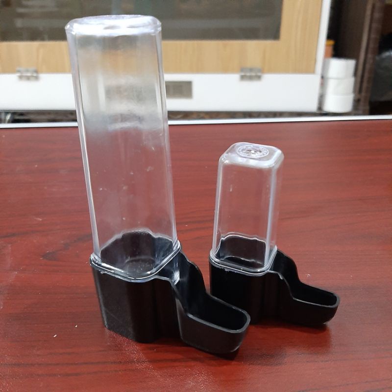 Botol Minum Burung Dispenser Tabung Kandang Pleci Kenari Lovebird