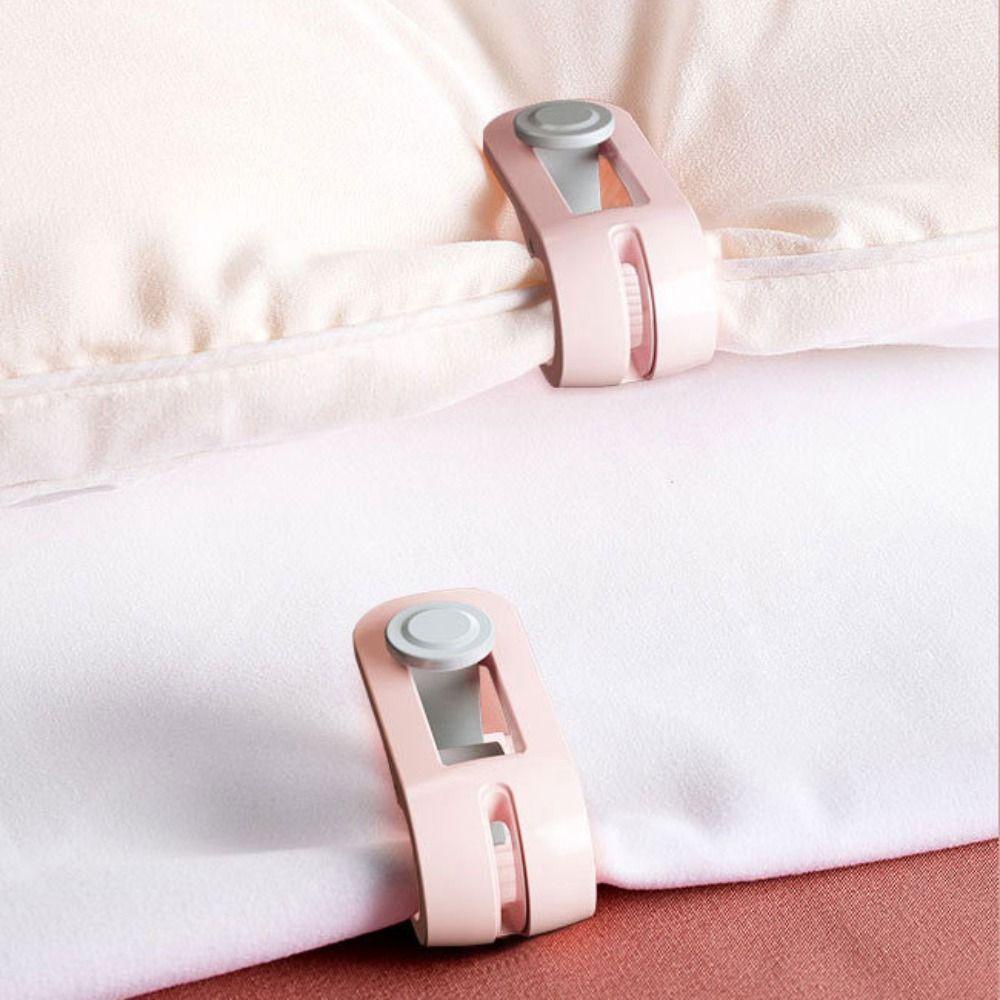 Lanfy Quilt Fixing Clip Gerigi Aman Anti-Slip Gesper Duvet Fixer Tanpa Paku Sprei Klip