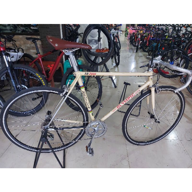 sepeda jadul olimpic vintage repain balap lawas