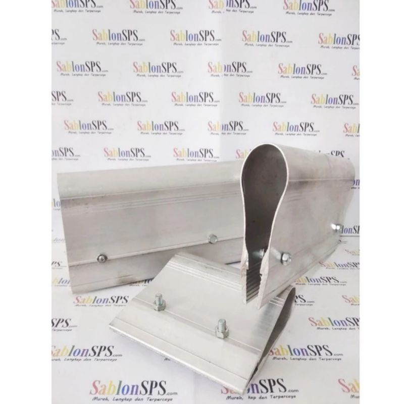 Gagang Rakel Aluminium Sablon 1cm Baut Luar