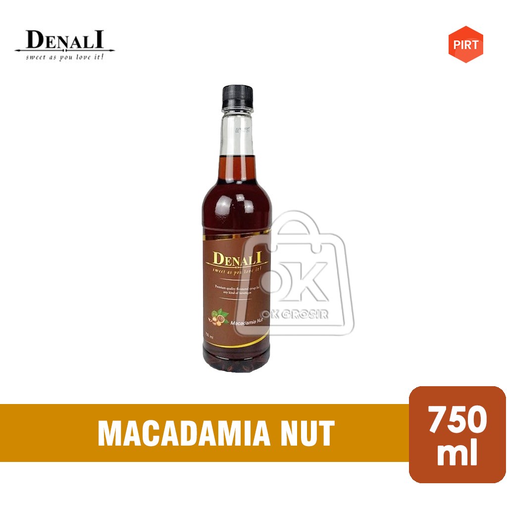 

Syrup Macadamia Nut Denali / Sirup Kacang Macadamia (Botol Plastik 750ml)