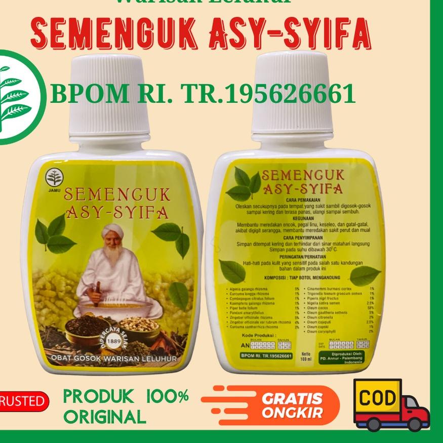PROMO[KP8]-Minyak Pijat Semenguk ASY-SYIFA Minyak Gosok Islami Warisan Leluhur