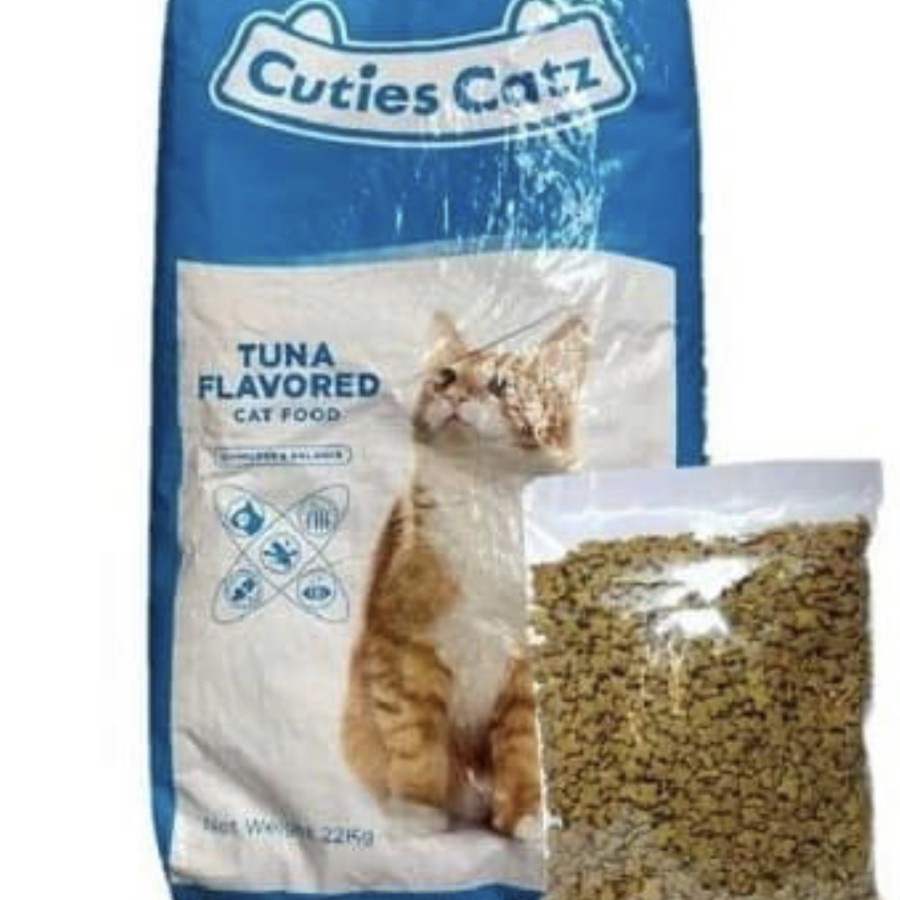 Makanan kucing Cuties catz repack 1Kg