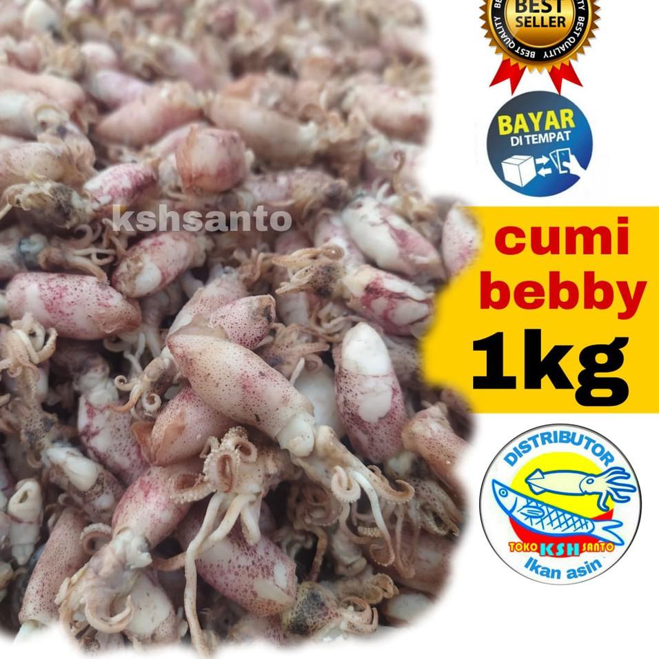 

(♥C6369] ikan asin cumi beby-1kg