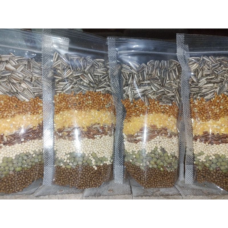 PAKAN HAMSTER TERMURAH EKTRA BIJI BIJIAN 100gr makanan hamster