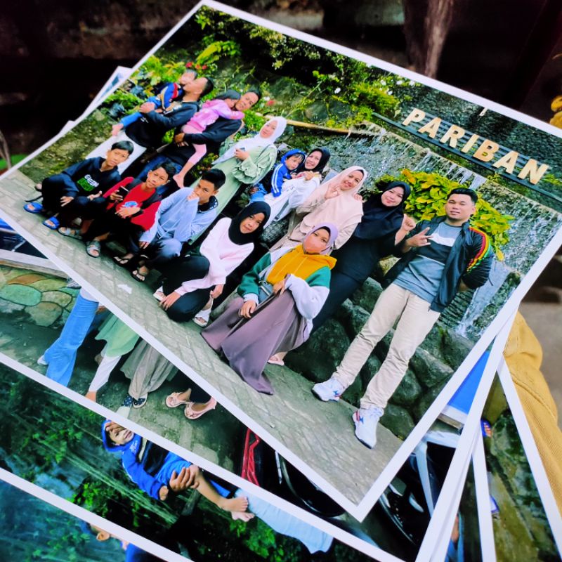 CETAK FOTO 10R / ukuran A4 Kwalitas premium