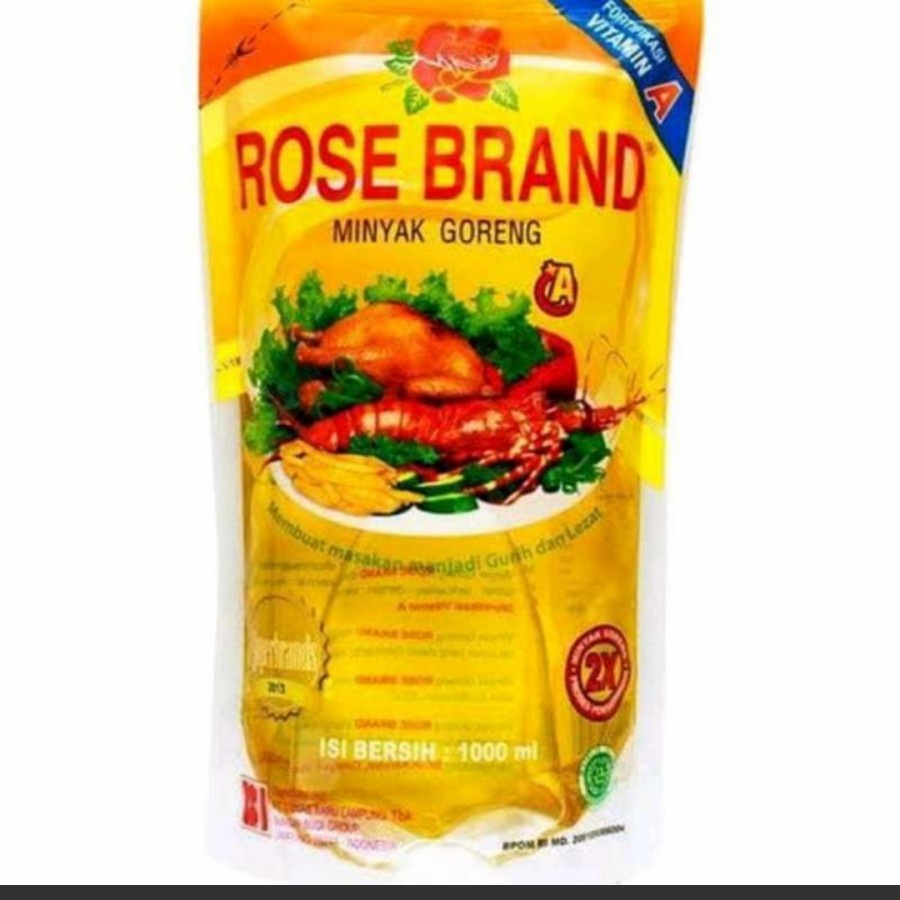 

minyak goreng rosebrand rose brand 1 liter