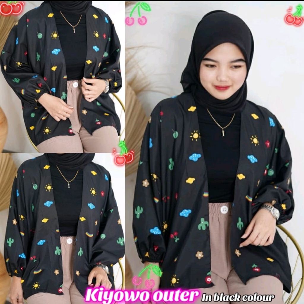 OUTER KIWOYO/ OUTER KOREAN WANITA OVERSIZE/ CARDI