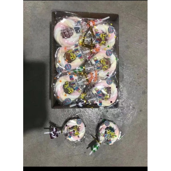 

permen marsmelow loly pop isi 30pcs
