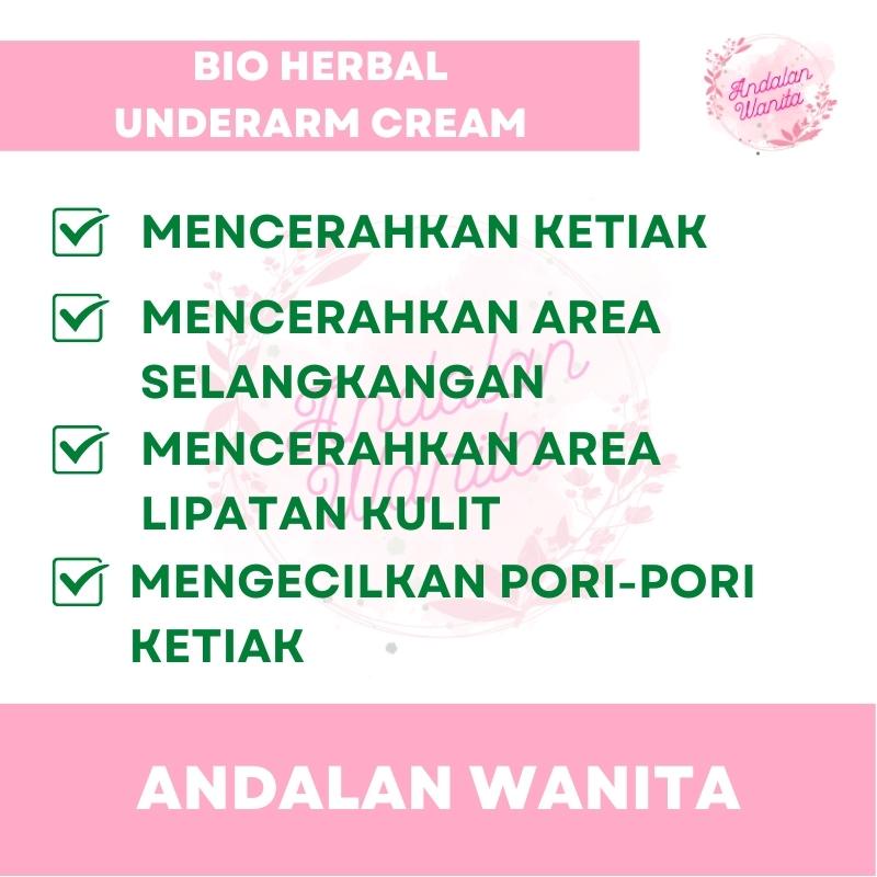 Cream Krim Lotion Obat Pemutih Pembersih Pencerah Perawatan Ketiak Selangkangan Lipatan Bokong Sikut Dengkul Lutut Ketek Mata Kaki Mencerahkan Penghilang Kulit Hitam Bio Herbal Underarm Permanen Whitening Brightening Axillary Armpit Cream BPOM