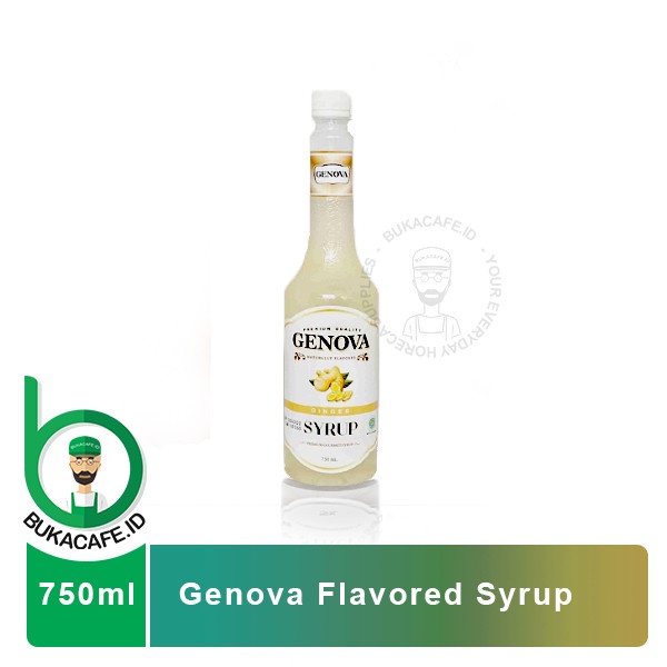 

GENOVA GINGER SYRUP 750 ML - SIRUP JAHE