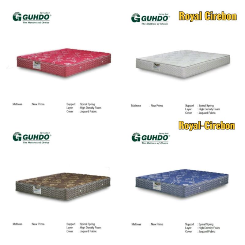 Springbed Guhdo berbagai ukuran (120-140-160-180Lebar x 200Panjang x 26Tebal) untuk wilayah kota cir
