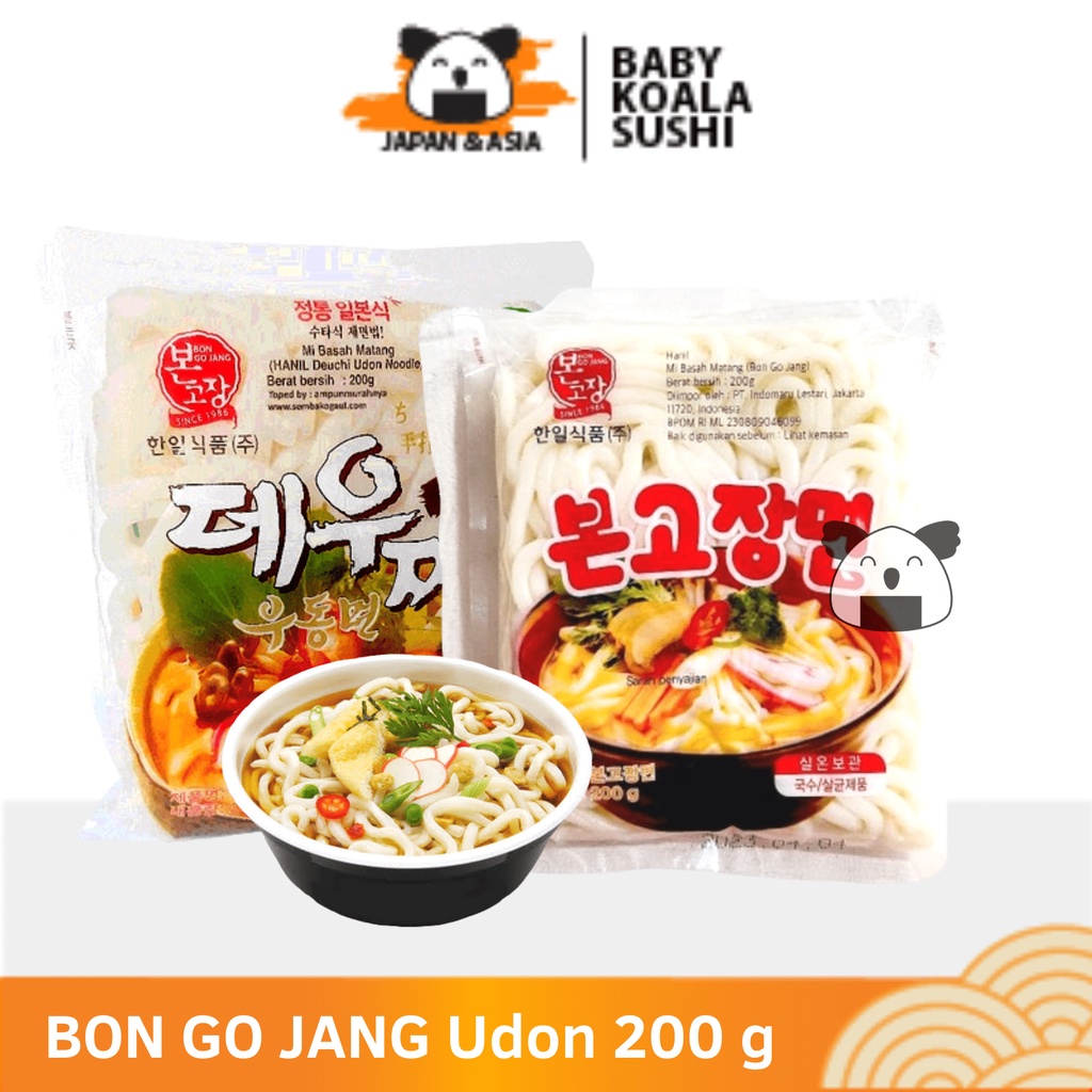 BON GO JANG Udon Korea Basah 200 g │ Import