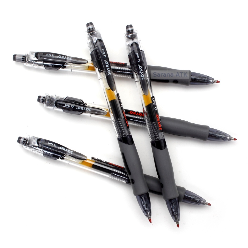 

JOYKO Pulpen Gel GP-265 Q-Gel 0.5mm - HITAM [ 1 BUAH ]