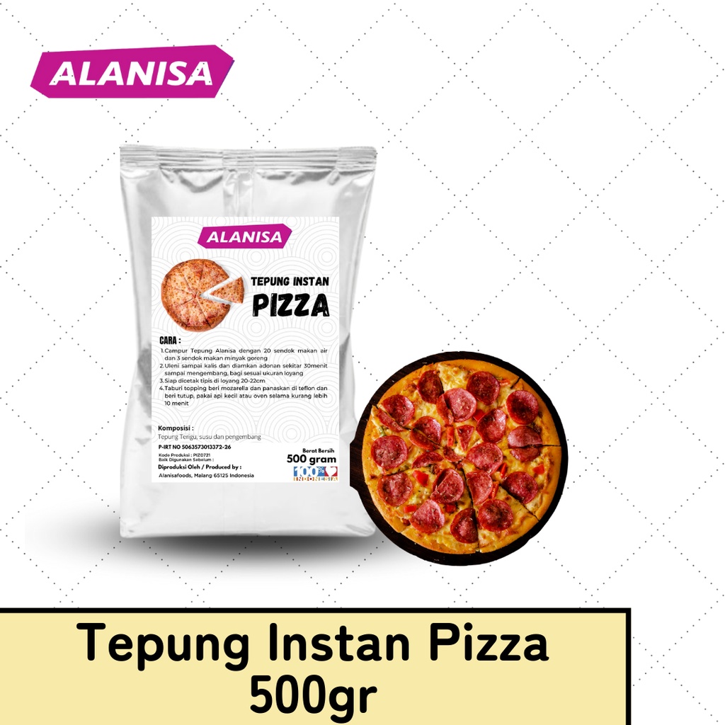 

Tepung Instan Pizza 500gr