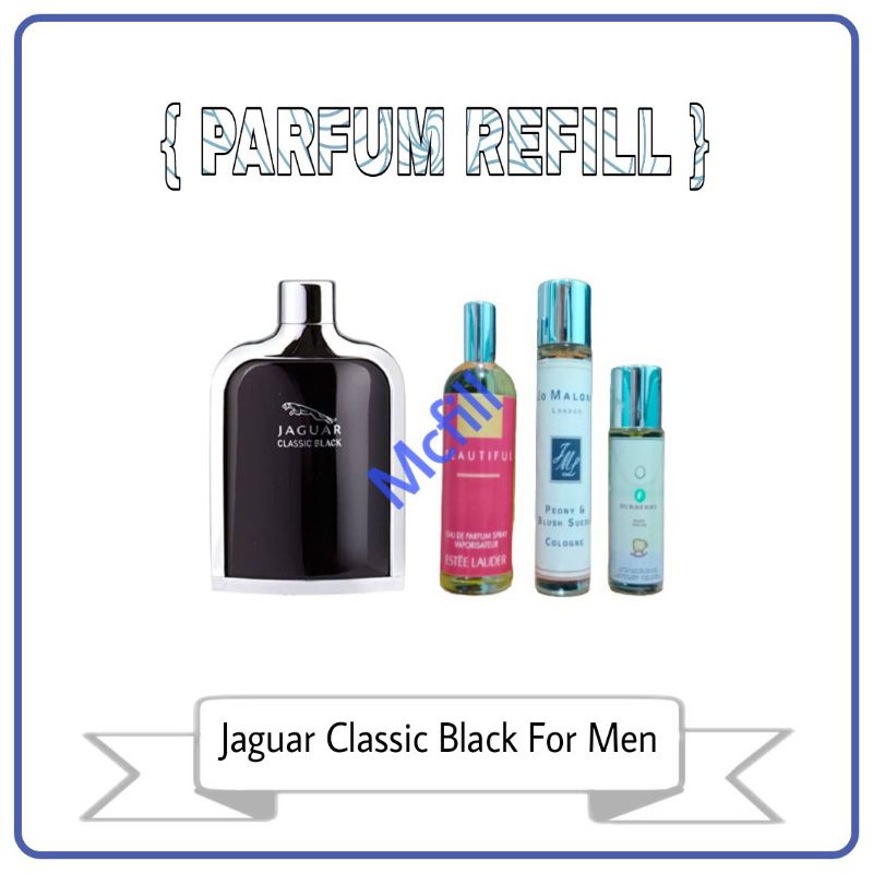 Parfum Refill Jaguar Classic Black For Men