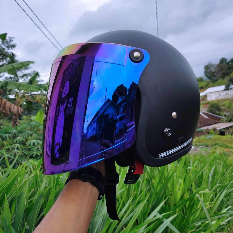 HELM BOGO DEWASA RETRO VENOM SNAIL PRIA WANITA