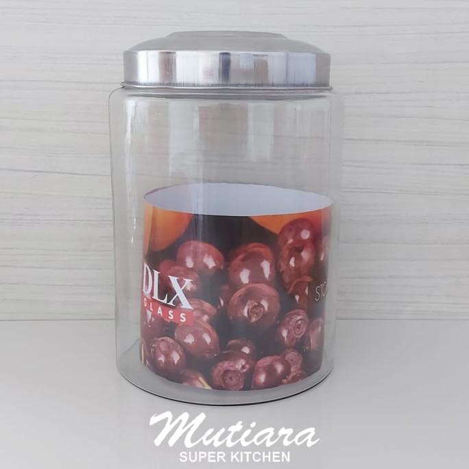 Toples Asinan Toples Kerupuk Toples Kaca Jumbo DLX 8L