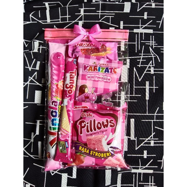 

PinkSnack Paket snack /hampers/snack ulangtahun /snack anak / gift / gift snack / Bingkisan ulang tahun anak /snack murah jajan murah