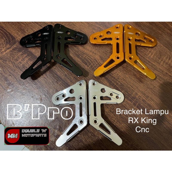 Bracket Breket Lampu Rx King Kupingan Lampu Rx King Cnc Bpro