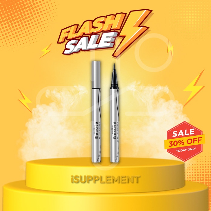 Waterproof Eyeliner Tahan Hingga 24 Jam Soft Premiere Beaute