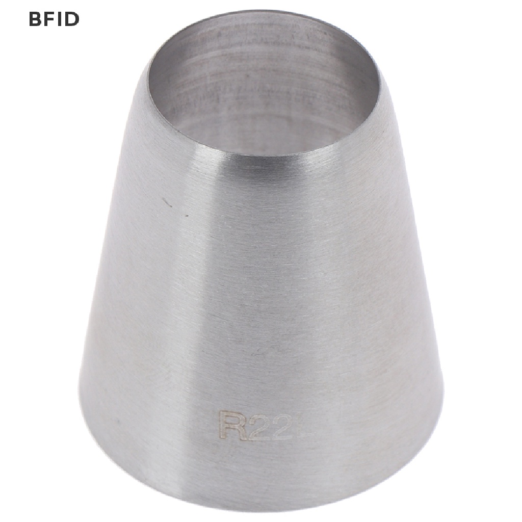 [BFID] R22l Round Piping Tip Decorag Nozzle Pastry Tips Fondant Alat Kue Kering [ID]