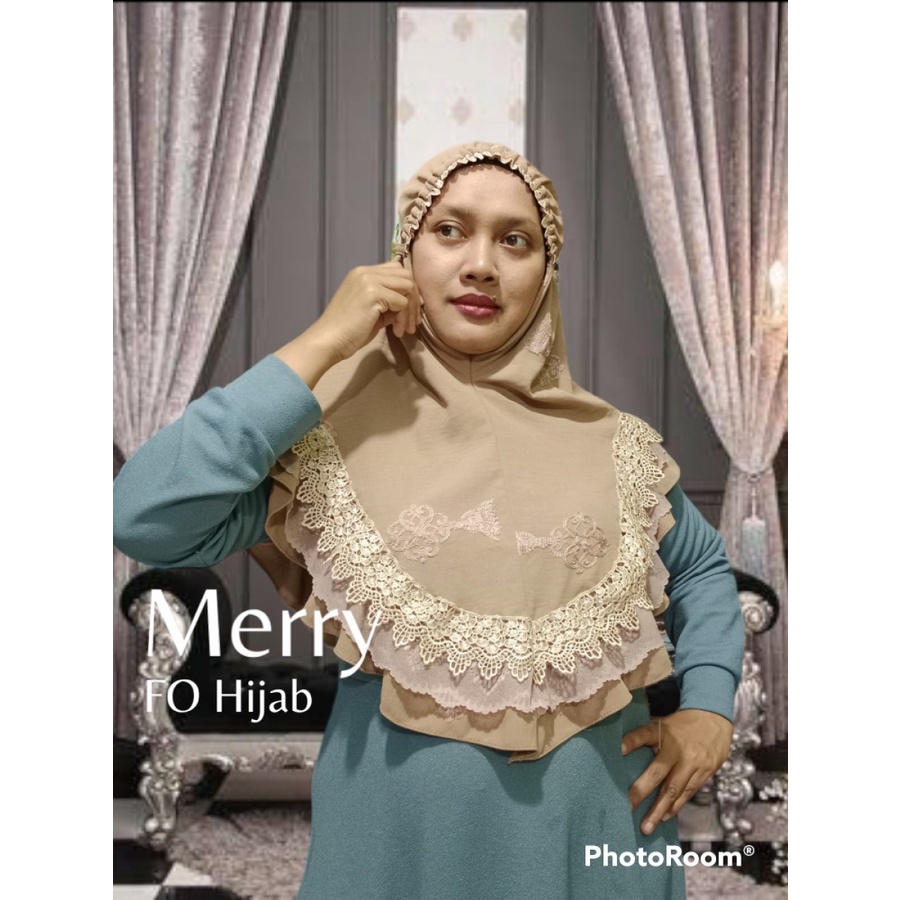 Khimar Merry Renda FO hijab