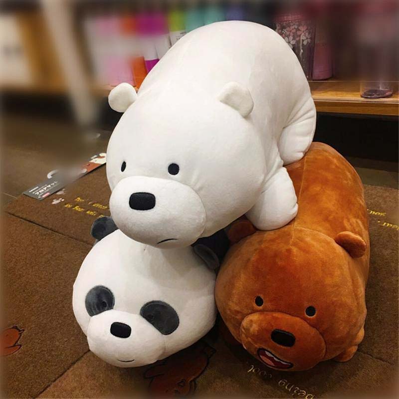 Beruang We Bare Ice Bear Mainan Mewah Lucu Boneka Boneka Lembut Hadiah Anak Bantal