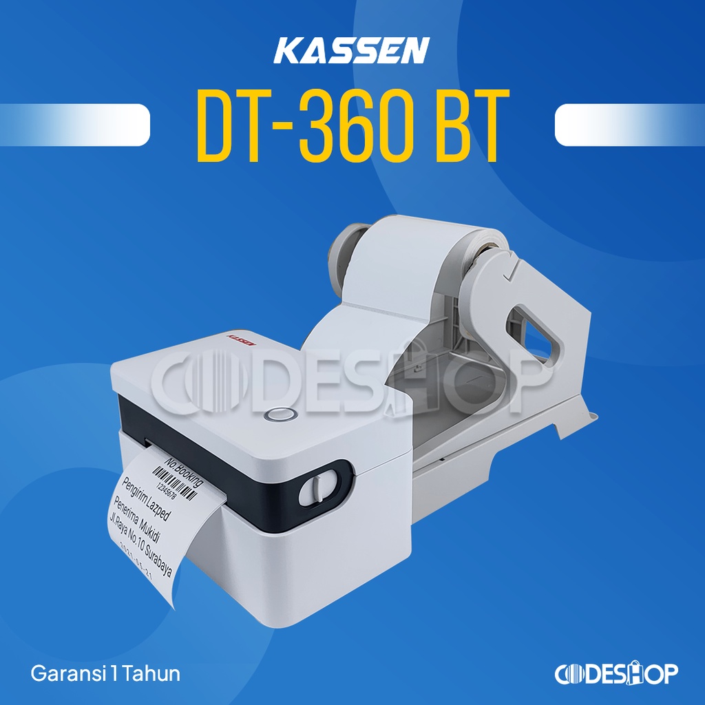 Printer Barcode Kassen DT 360 Cetak Resi Marketplace