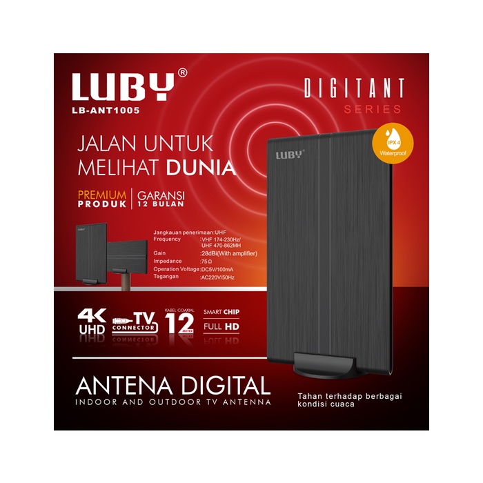 Antena Digital Luby 1001
