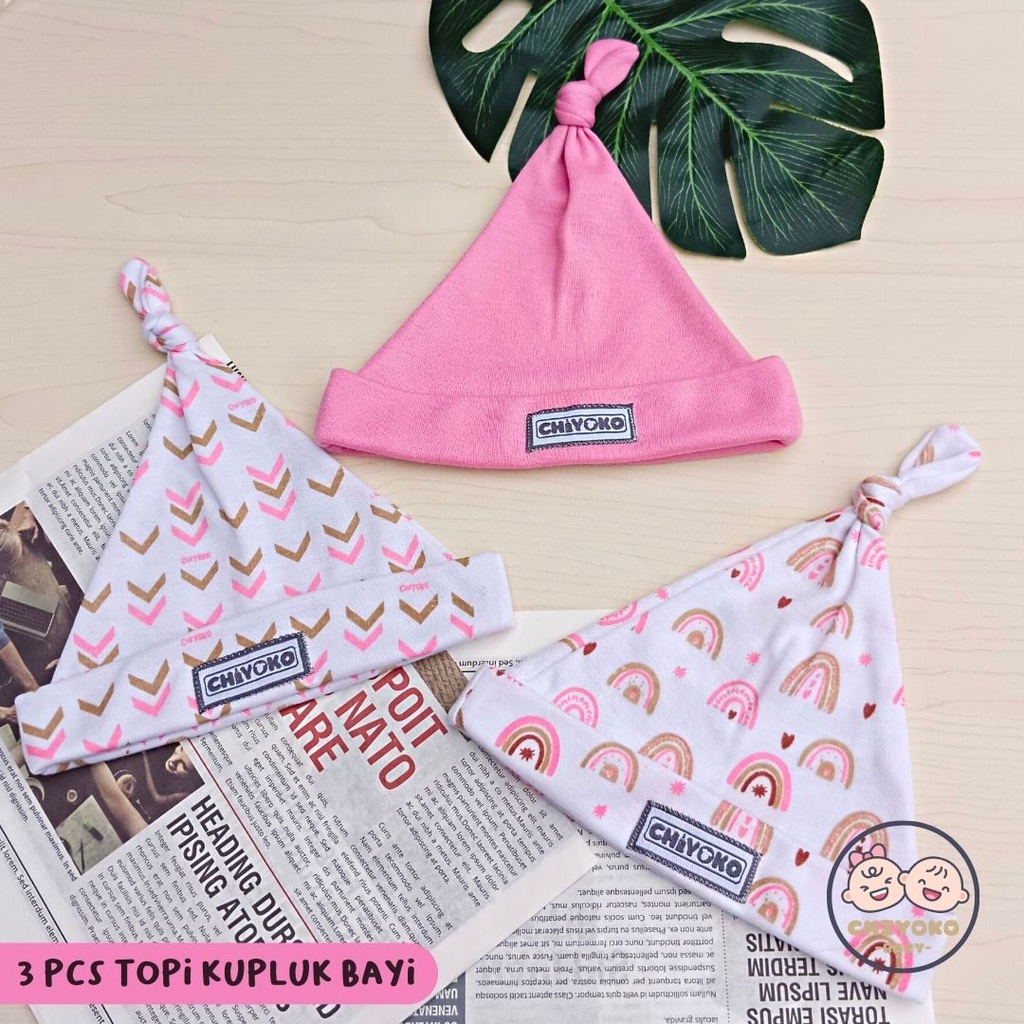 51 Pcs Paket Hemat Terkomplit Baju Bayi Baru Lahir Paket Hemat Brojol Baby Paket Komplit Bayi Baru Lahir Serian PINK Chiyoko Baby