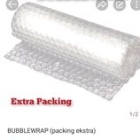 

bubblewrap ( ekstra packing)