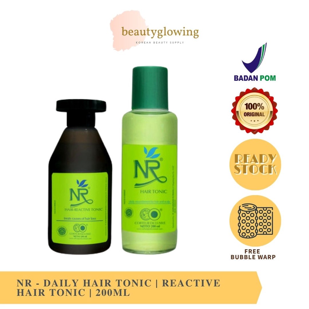 NR Hair Tonic / Reactive Tonic 200ML | PENYUBUR RAMBUT