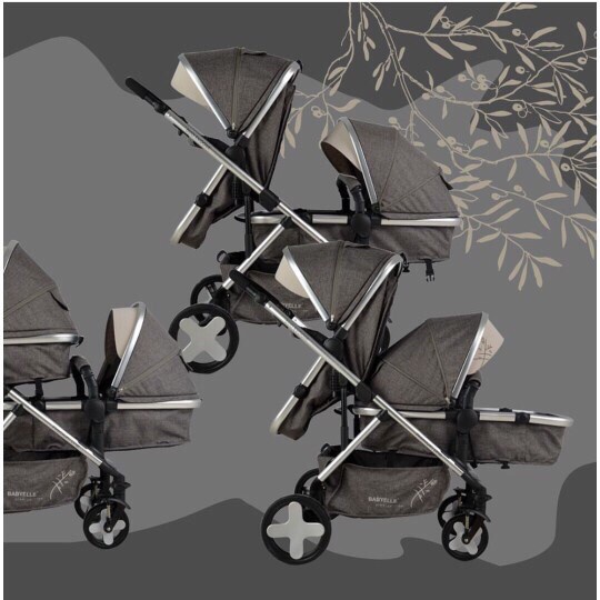Dijual STROLLER BAYI KEMBAR DORONGAN BABYI KEMBAR BABYELLE DUO EVOGUE Murah