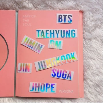 [kstuffind] BTS HOLOGRAM STICKER MURAH STICKER