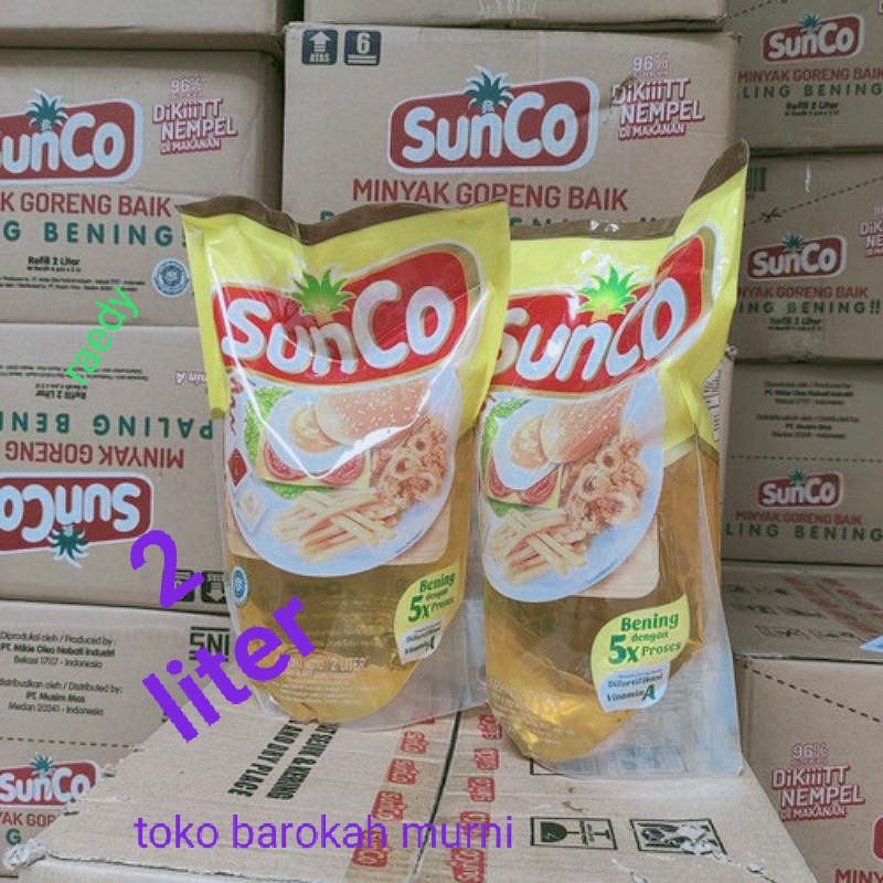 

MINYAK GORENG SUNCO 2 LETER