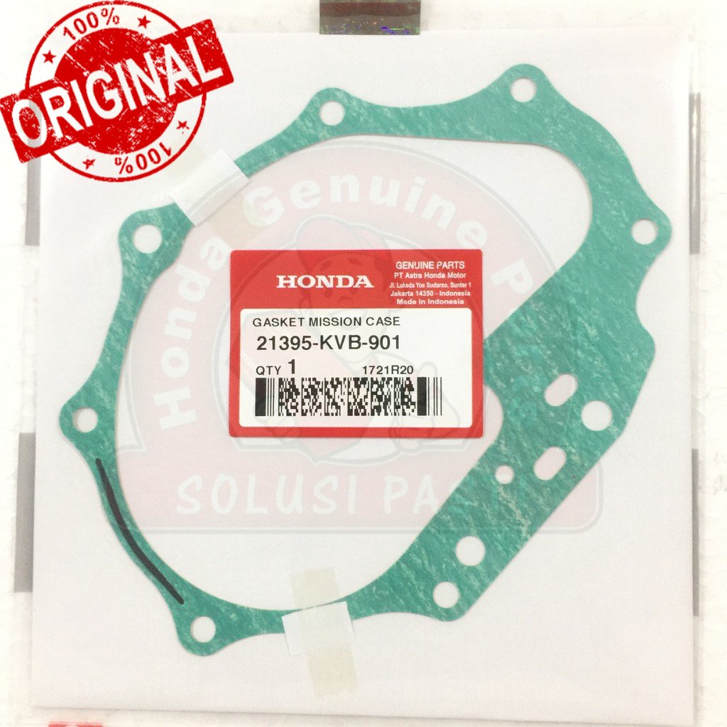 `Original  Gasket Mission Case BEAT eSP SCOOPY eSP Vario eSP  21395-KVB-901 21395KVB901 Jaminan 100%