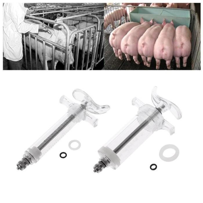 Alat Suntik Spuit Syringe Suntikan Tabung Mika Sapi Babi Kambing Kuda