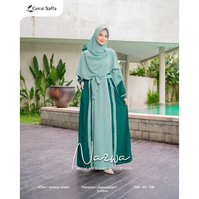 Gamis Koko Sarimbit Nazwa By Gerai Saffa